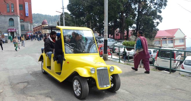 Golf carts to debut in Shimla by month-end