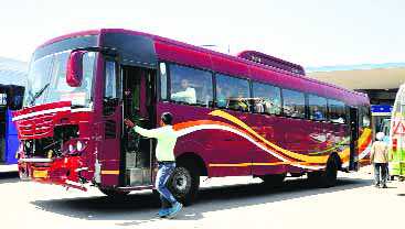 Free run for private buses in Muktsar