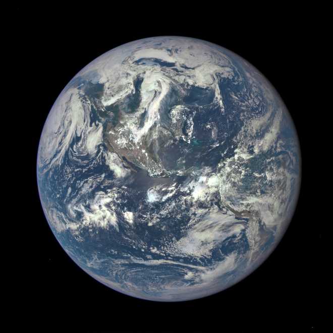 NASA captures epic image of Earth