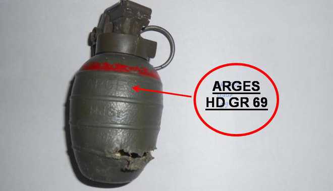 Pak markings on grenades seized from terrorists in Naugam: Army