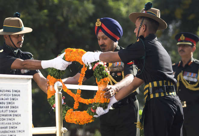 Martyrs remembered on Infantry Day