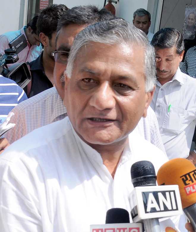 Deceased armyman Grewal was a Congressman, claims Union Minister VK Singh