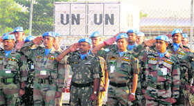 Explosion injures 32 Indian peacekeepers in eastern Congo