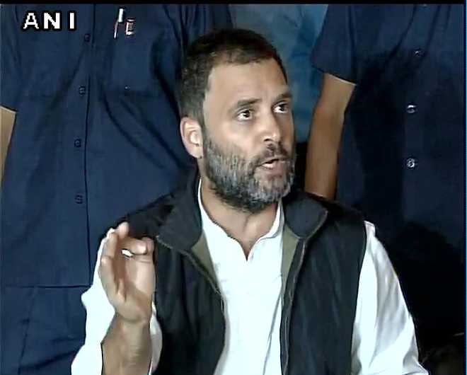 18-20 people died in queues and PM was laughing: Rahul