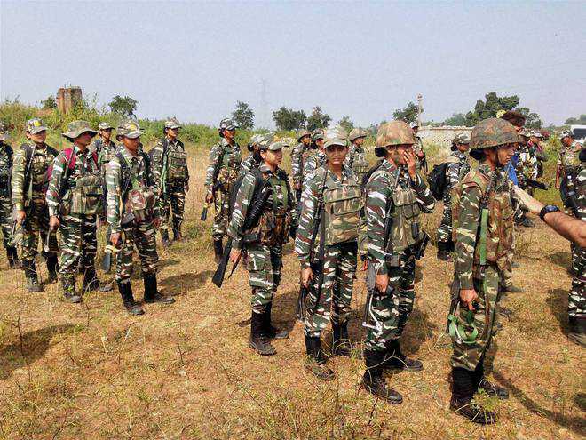 A first: CRPF women for anti-Naxal ops