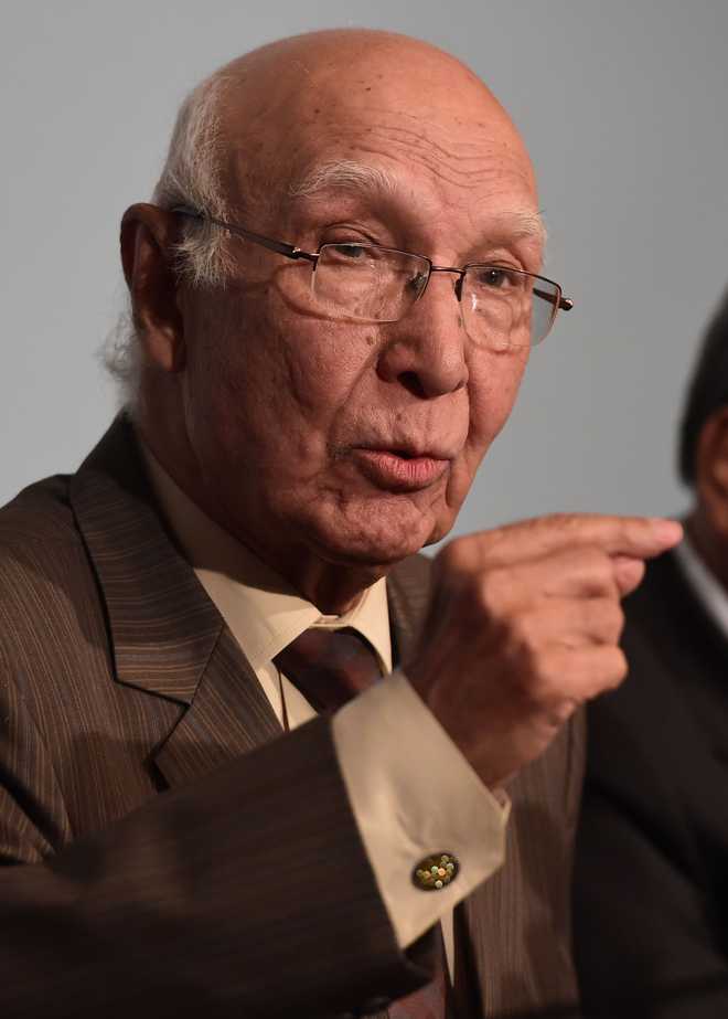 Pak wooing Indians opposed to Modi's extremist policies: Aziz