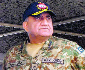 Bajwa is new Pak army chief