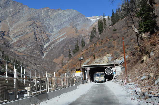 Rohtang Tunnel work halts at North Portal