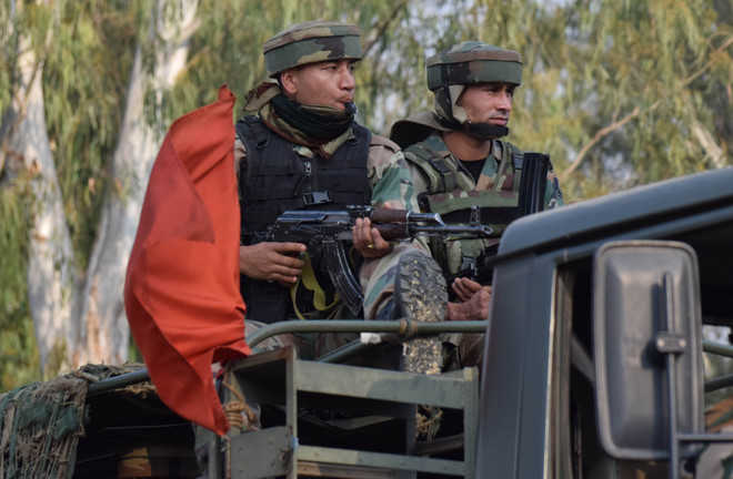 Silencer-fitted weapon used in Nagrota attack