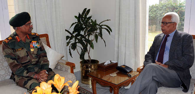Guv briefed on security situation