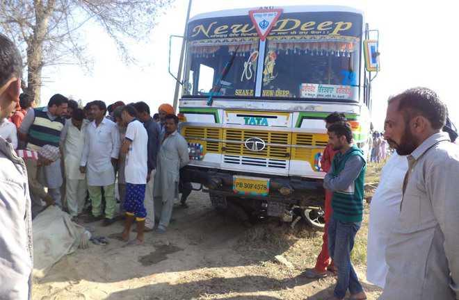 27-year-old crushed under bus owned by SAD leader