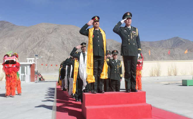 Indian, Chinese troops meet on LAC in Ladakh