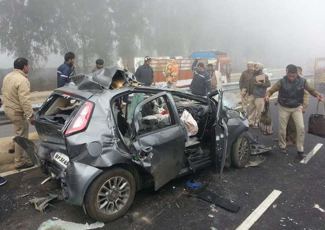 Image result for Four killed in UP road accident