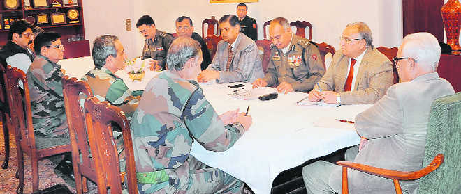 Governor reviews security situation