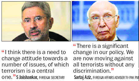 Action on terror more important: India to Pak