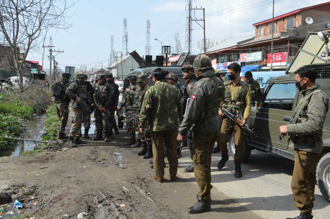 2 Army men, civilian injured in grenade attack