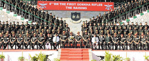 First battalion of Indian Gorkhas is born
