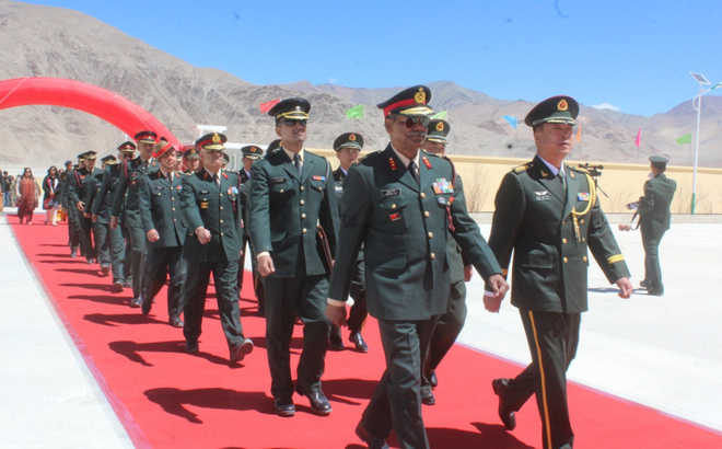 Indian, Chinese troops resolve to maintain peace