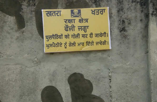 Security up at Pathankot air base