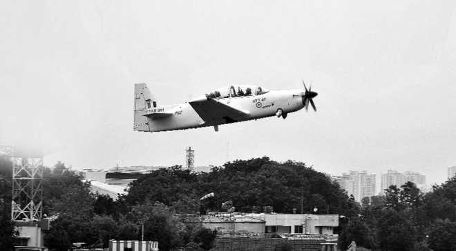 Basic trainer from HAL stable takes to skies