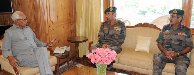 Northern Command chief meets Guv