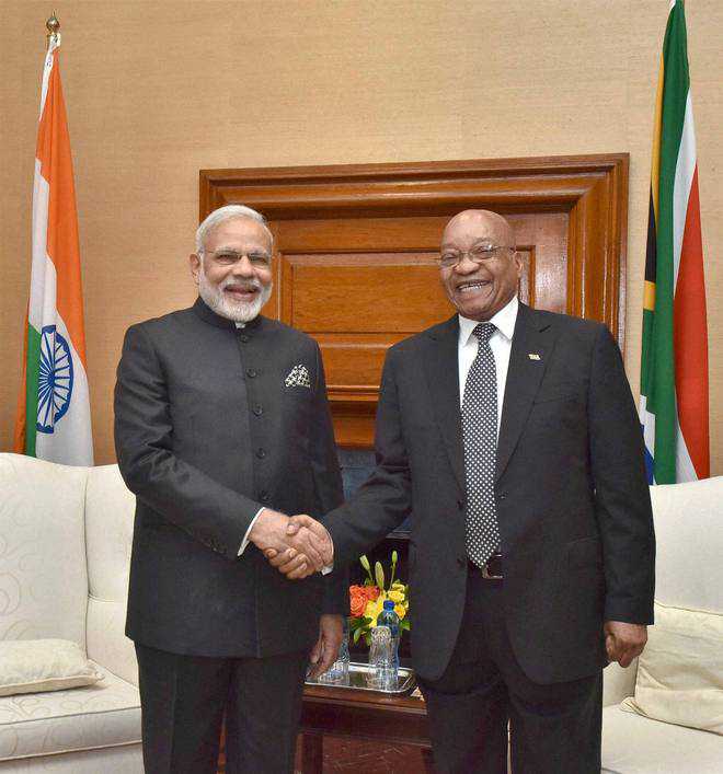 PM pushes for deeper defence, security ties with South Africa
