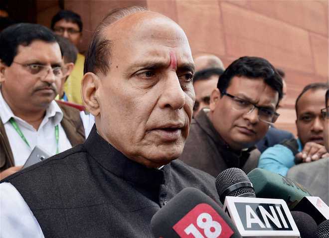 Pakistan spreading terrorism in India: Rajnath