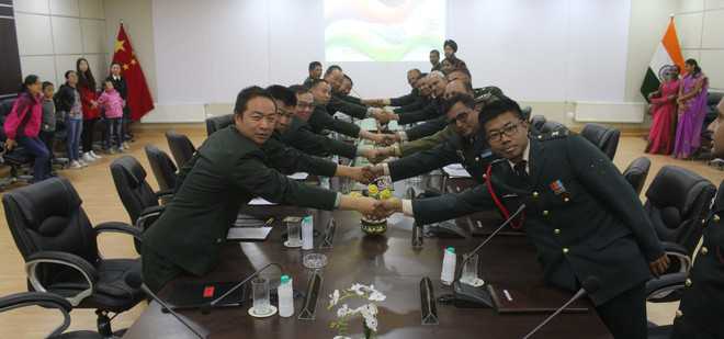 Indian, Chinese troops hold border meeting in Ladakh