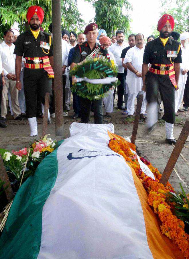 Army man killed in J&K cremated