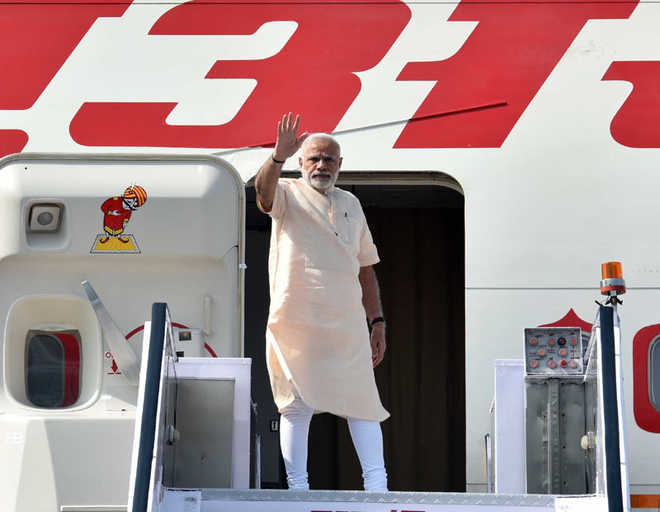 Modi Arrives In Laos To Attend ASEAN India Summit The Tribune