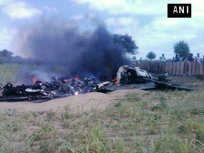 MiG-21 crashes near Barmer, pilots safe