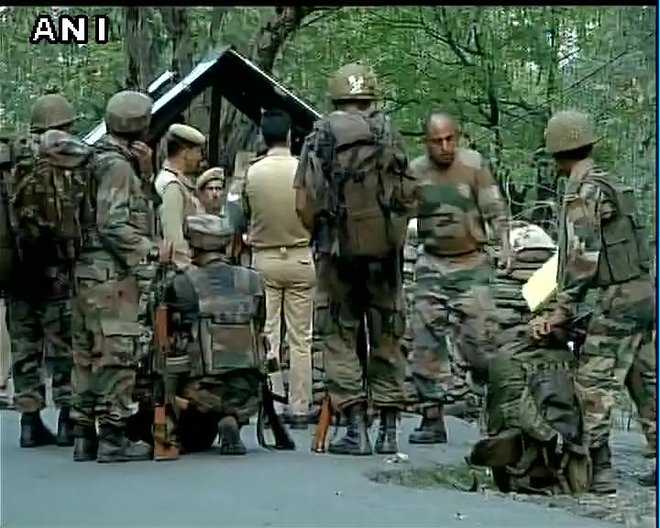 Bid to sneak in, 10 militants killed