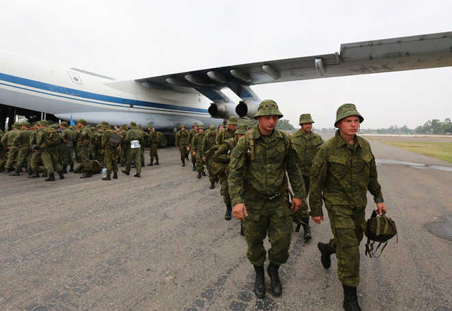 Russian troops arrive in Pak for first-ever joint military exercise