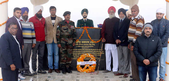 Tributes paid to martyr Capt Navpal