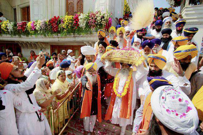 Nagar Kirtan held to mark Gurpurb