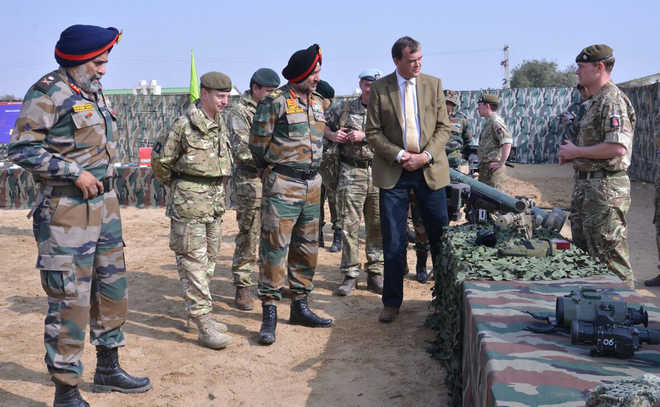 Indo-UK army exercise concludes