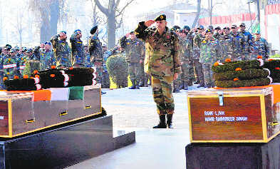 Army salutes two Kulgam martyrs