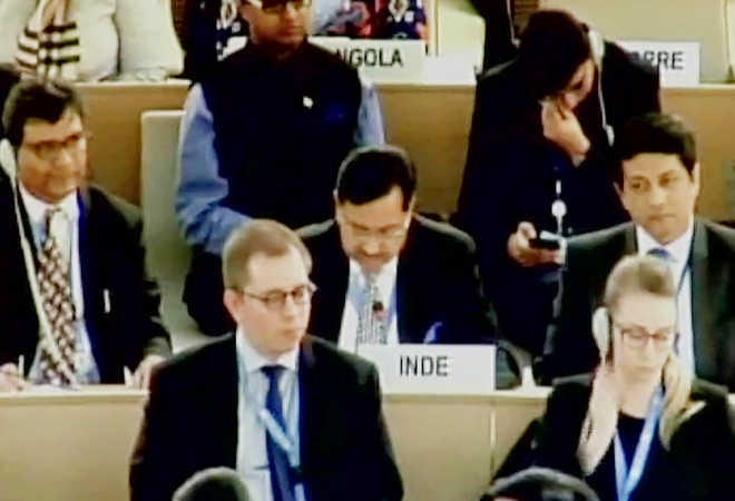 Pak created terror outfits, now 'monster' devouring it: India at Geneva session