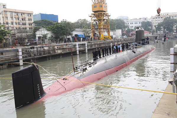Navy conducts maiden firing of anti-ship missile from Kalvari submarine