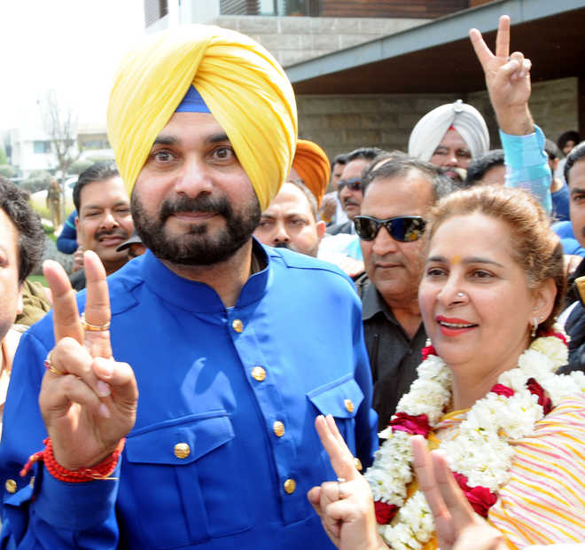 Punjab will herald Cong revival, Badals’ arrogance defeated: Sidhu