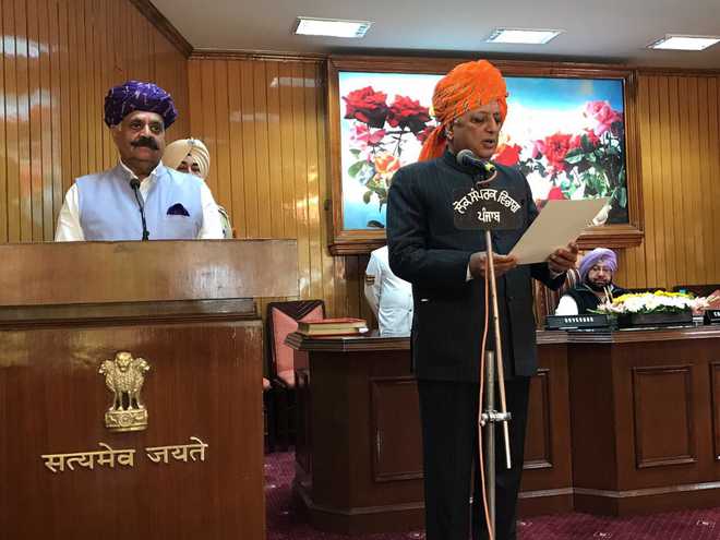 Rana KP Singh sworn in as Pro-tem Speaker of Punjab Assembly