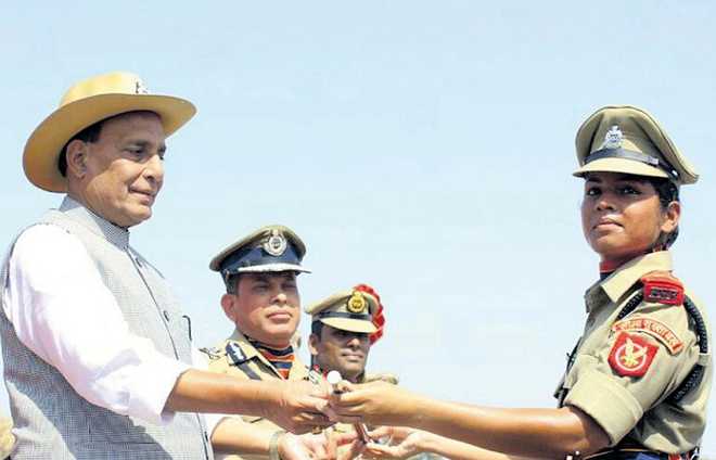 BSF gets its first woman field officer