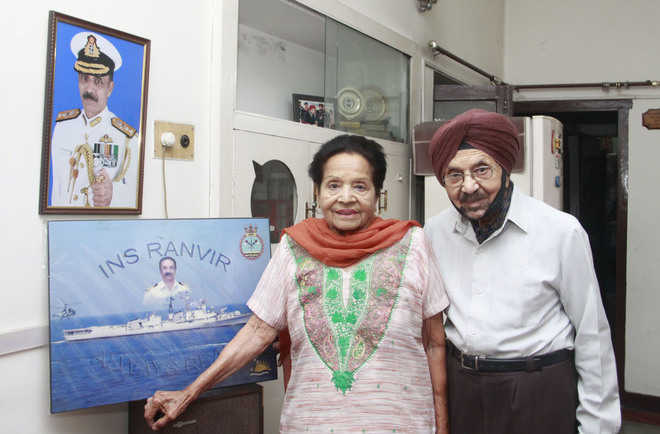 Naval officer’s parents elated