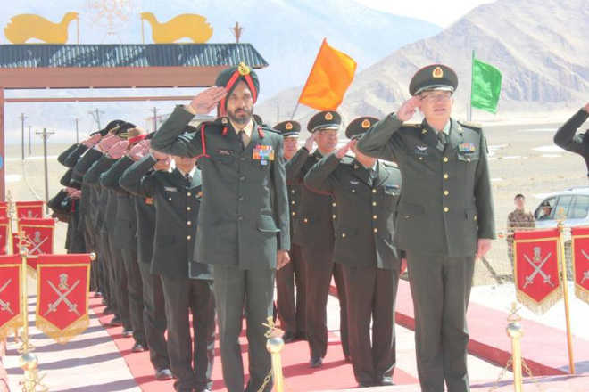Indian, Chinese border personnel meet in Ladakh