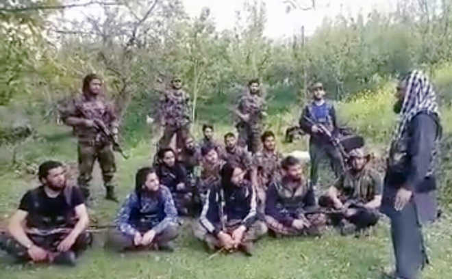 J&K police probe video of militant giving tips to recruits on using guns