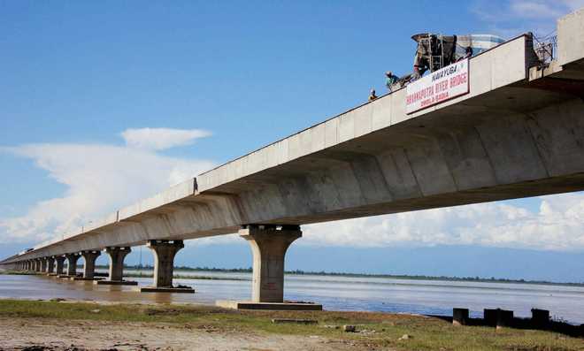 India's longest bridge to be inaugurated near China border