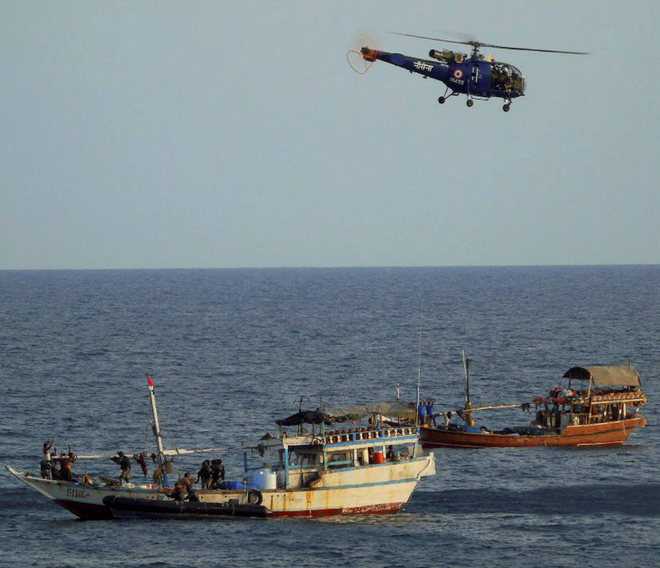 Navy rescues ship from pirates