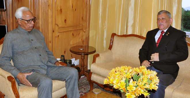 Guv, Army Chief discuss security