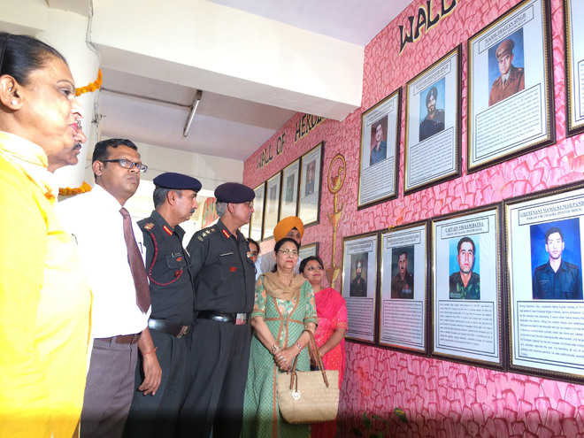 Gallery highlighting sacrifices of soldiers inaugurated
