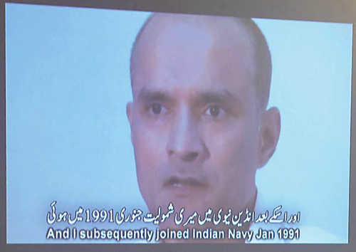 Pak claims Jadhav has filed mercy petition, releases ‘confessional video’